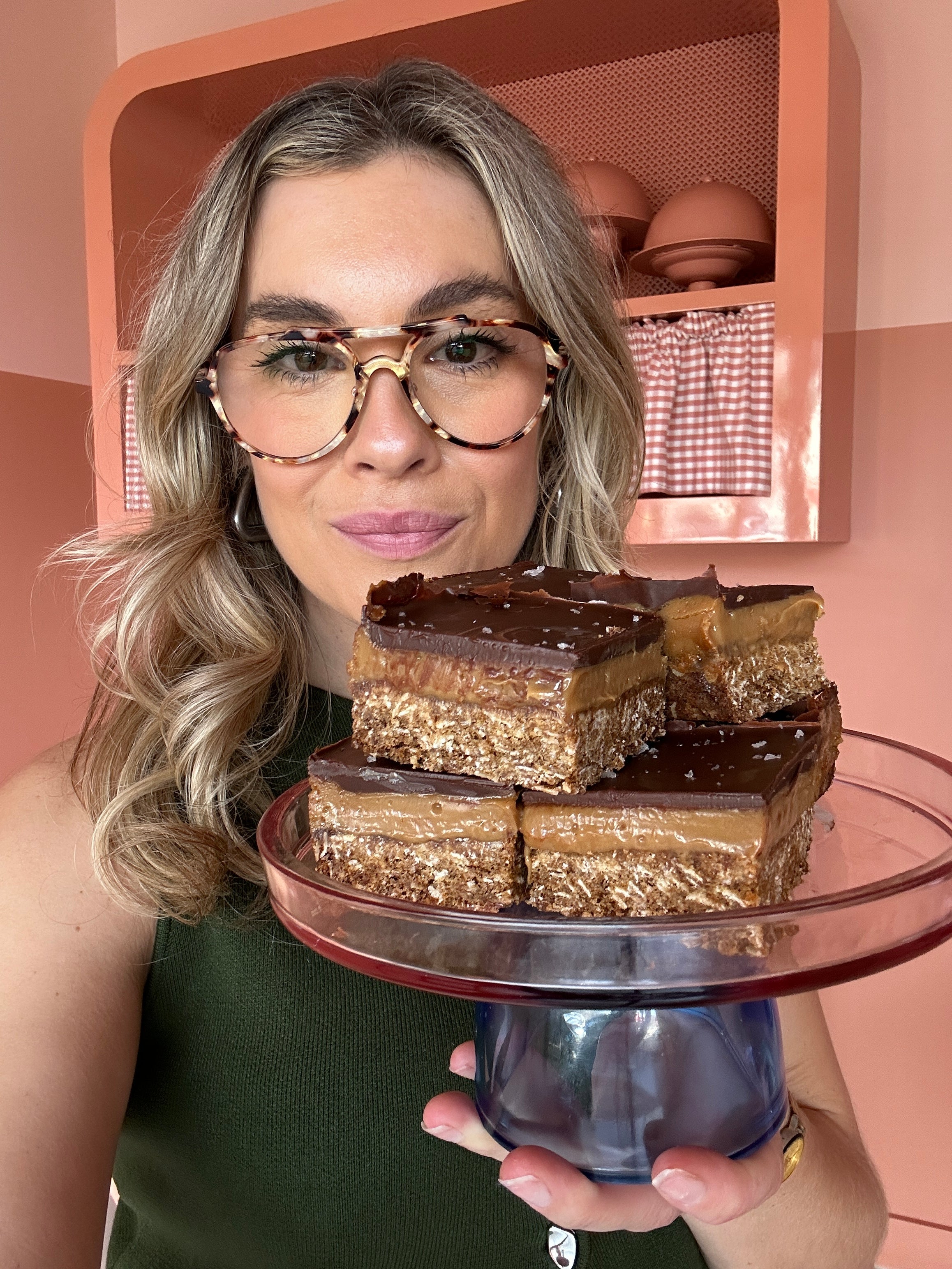Anzac Caramel Slice