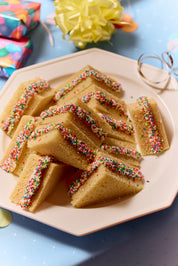 Fairy Bread Cake Sandwiches (Box of 8)