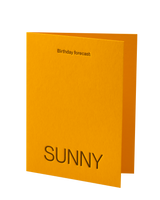 Birthday forecast: Sunny