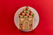 DIY Gingerbread House Cake