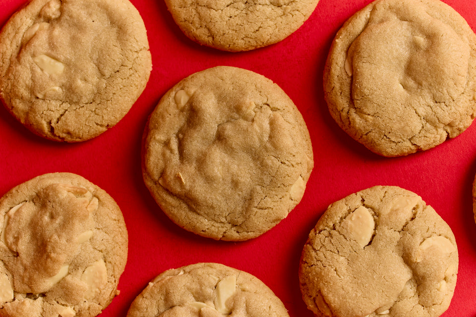 Spiced Biscoff Ginger Chunk Cookies