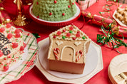 DIY Gingerbread House Cake